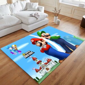Alternative view of Mario und Luigi – Super Mario 3 Teppich - TOK