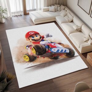 Alternative view of Mario – In Mario Kart Welt Teppich - TOK