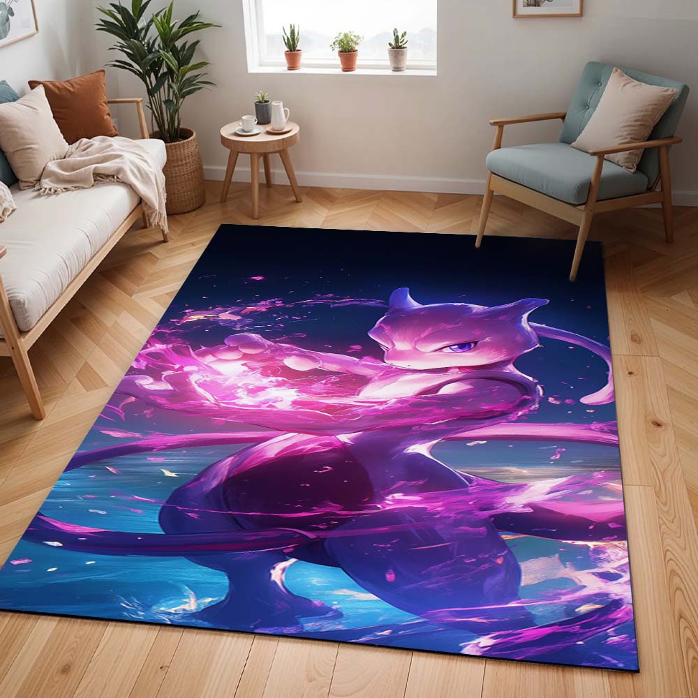 Mewtu Pokémon - Mewtwo Pokemon 16 Teppich - TOK