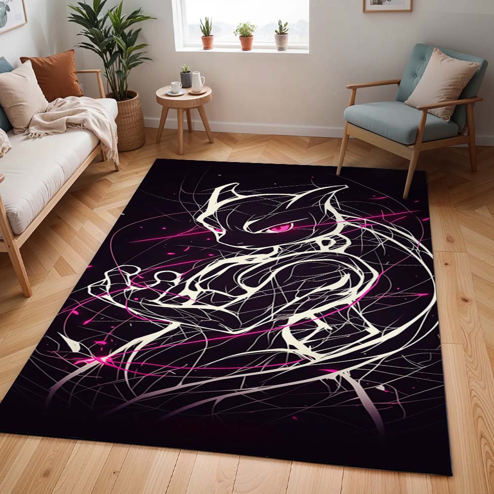 Mewtu Pokémon - Mewtwo Pokemon 18 Teppich - TOK