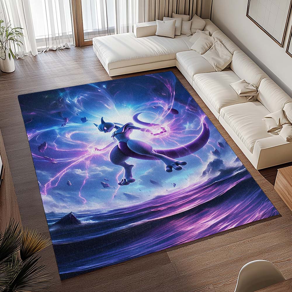 Mewtu Pokémon - Mewtwo Pokemon 20 Teppich - TOK – Bild 2