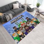 Minecraft Alle Charaktere Freunde im Spiel Teppich – TOK