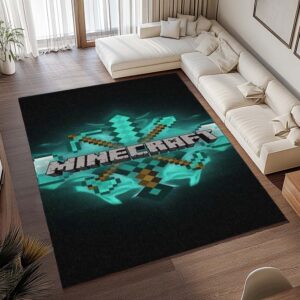 Alternative view of Minecraft Grundwerkzeuge Teppich - TOK