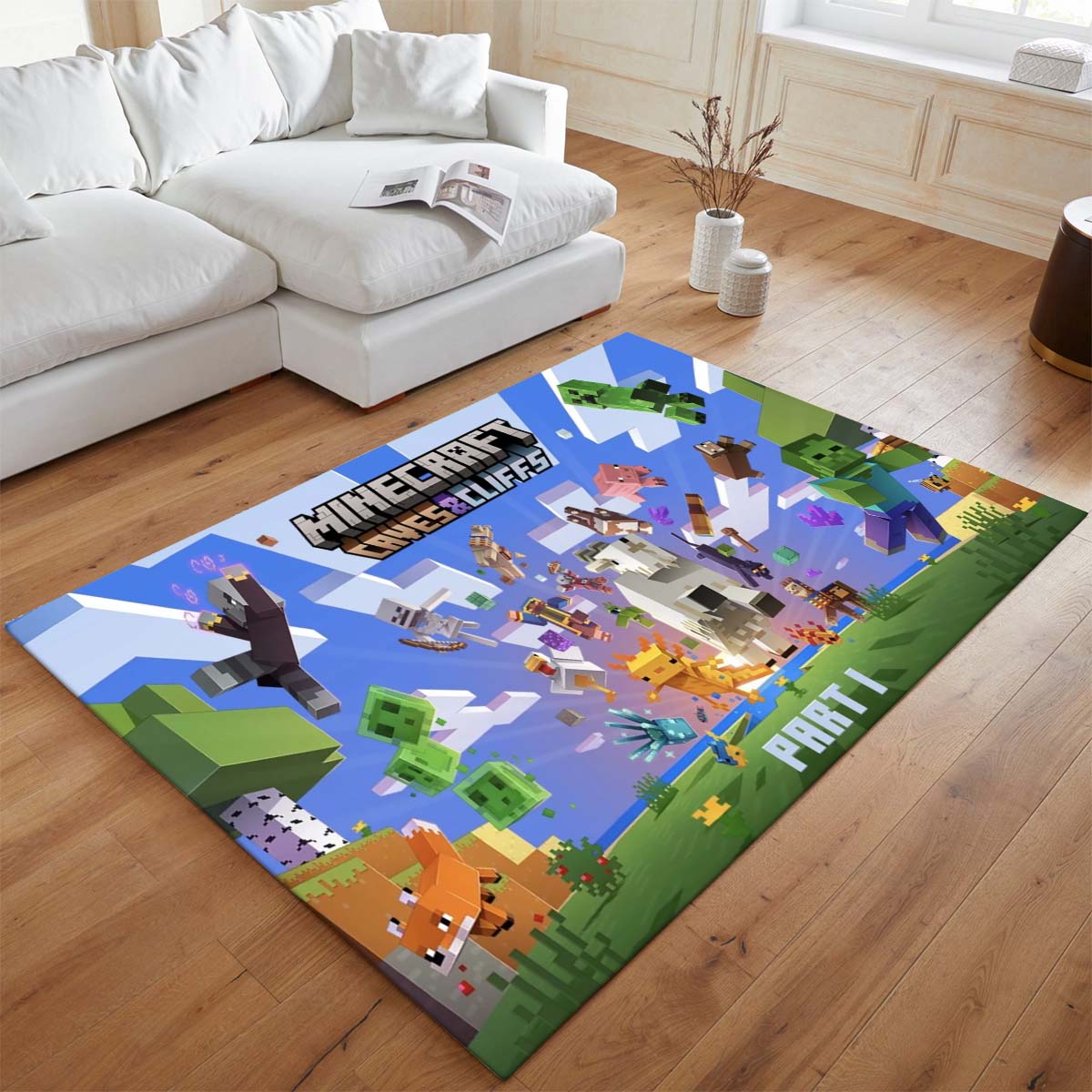 Minecraft Höhlen und Klippen Teil 1 Teppich - TOK – Bild 2