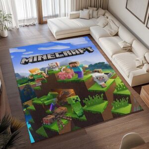 Alternative view of Minecraft Charaktere 1001 Teppich - TOK