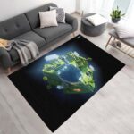 Minecraft Berg-Biom Planet Minecraft Teppich – TOK