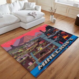 Alternative view of Minecraft Samcube Teppich - TOK