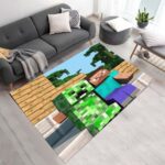 Minecraft Steve Creeper Spielteppich Teppich – TOK