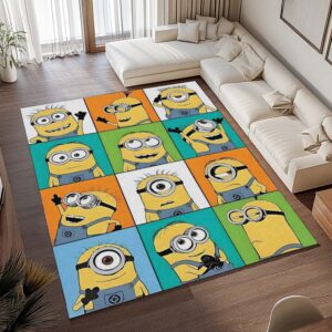 Alternative view of Minions – Gesichtsausdrücke Teppich - TOK