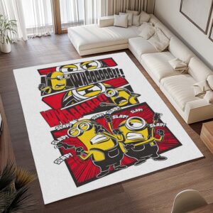 Alternative view of Minions – Charaktere 27 Teppich - TOK