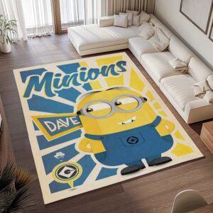 Alternative view of Minions – Dave niedlich Teppich - TOK