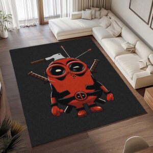 Alternative view of Minions – Deadpool Teppich - TOK