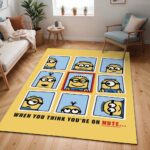 Minions – Wenn du denkst, du bist auf Stumm geschaltet Teppich – TOK