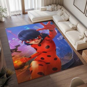 Alternative view of Miraculous Ladybug 05 Teppich - TOK