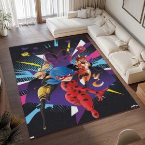 Alternative view of Miraculous Ladybug – Alle Charaktere 03 Teppich - TOK