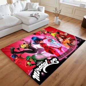 Alternative view of Miraculous Ladybug – Alle Charaktere 05 Teppich - TOK