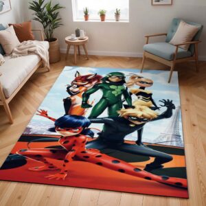 Miraculous Ladybug – Alle Charaktere 07 Teppich - TOK