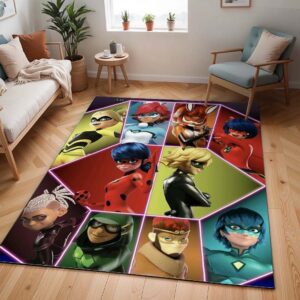 Miraculous Ladybug – Alle Charaktere 13 Teppich - TOK