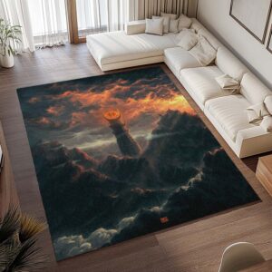 Alternative view of Mordor Der Herr der Ringe Teppich - TOK