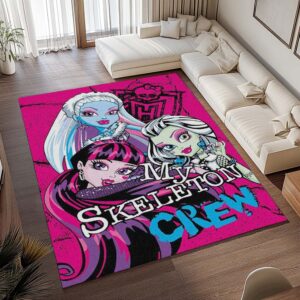 Alternative view of Monster High – Alle Charaktere 11 Teppich - TOK