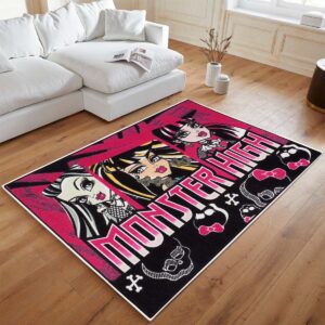 Alternative view of Monster High – Alle Charaktere 12 Teppich - TOK