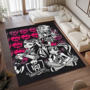 Alternative view of Monster High – Alle Charaktere 13 Teppich - TOK