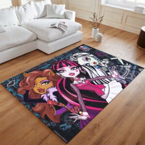 Alternative view of Monster High – Alle Charaktere 18 Teppich - TOK