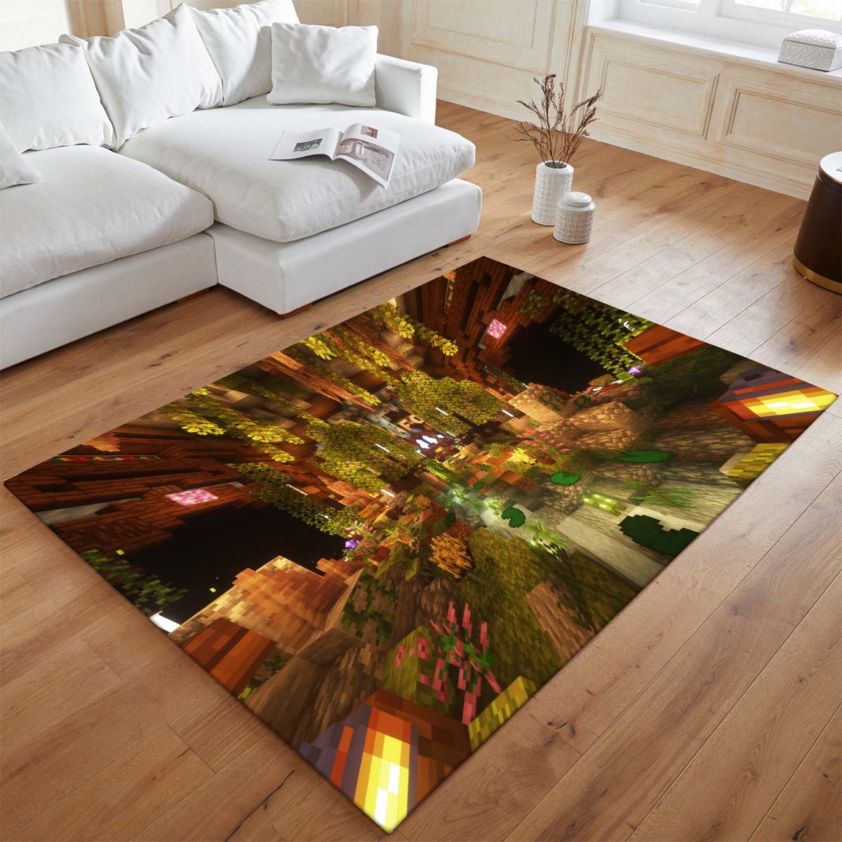 MultiBiom Minecraft Teppich - TOK – Bild 2