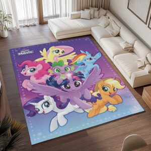 Alternative view of My Little Pony – Alle Charaktere 02 Teppich - TOK