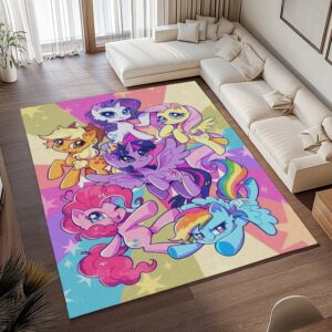 Alternative view of My Little Pony – Alle Charaktere 03 Teppich - TOK