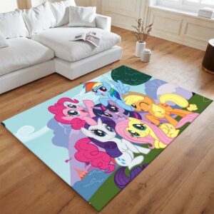 Alternative view of My Little Pony – Alle Charaktere 15 Teppich - TOK