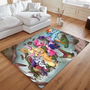 Alternative view of My Little Pony – Alle Charaktere 21 Teppich - TOK