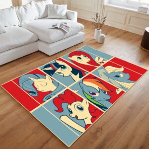 Alternative view of My Little Pony – Alle Charaktere 22 Teppich - TOK