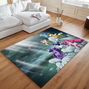 Alternative view of My Little Pony – Alle Charaktere 24 Teppich - TOK