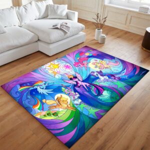 Alternative view of My Little Pony – Alle Charaktere 26 Teppich - TOK