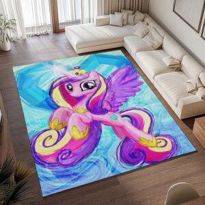 Alternative view of My Little Pony – Rosa Einhorn 02 Teppich - TOK