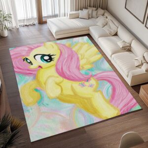 Alternative view of My Little Pony – Gelbes Einhorn Teppich - TOK