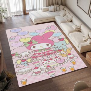 Alternative view of My Melody – Süß & Hello Kitty Party 03 Teppich - TOK