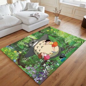 Alternative view of Mein Nachbar Totoro Alle Charaktere 32 Teppich - TOK