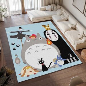 Alternative view of Mein Nachbar Totoro Alle Charaktere 36 Teppich - TOK