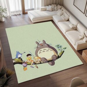 Alternative view of Mein Nachbar Totoro Alle Charaktere 39 Teppich - TOK