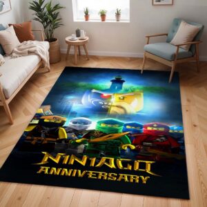 Ninjago Alle Charaktere 1004 Teppich - TOK