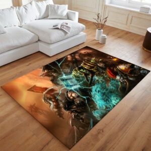Alternative view of Thrall Ork World of Warcraft Teppich - TOK