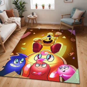 Pac-Man und Geister 2 Teppich - TOK