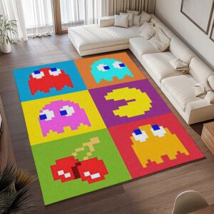 Alternative view of Pac-Man Geister und Frucht Teppich - TOK