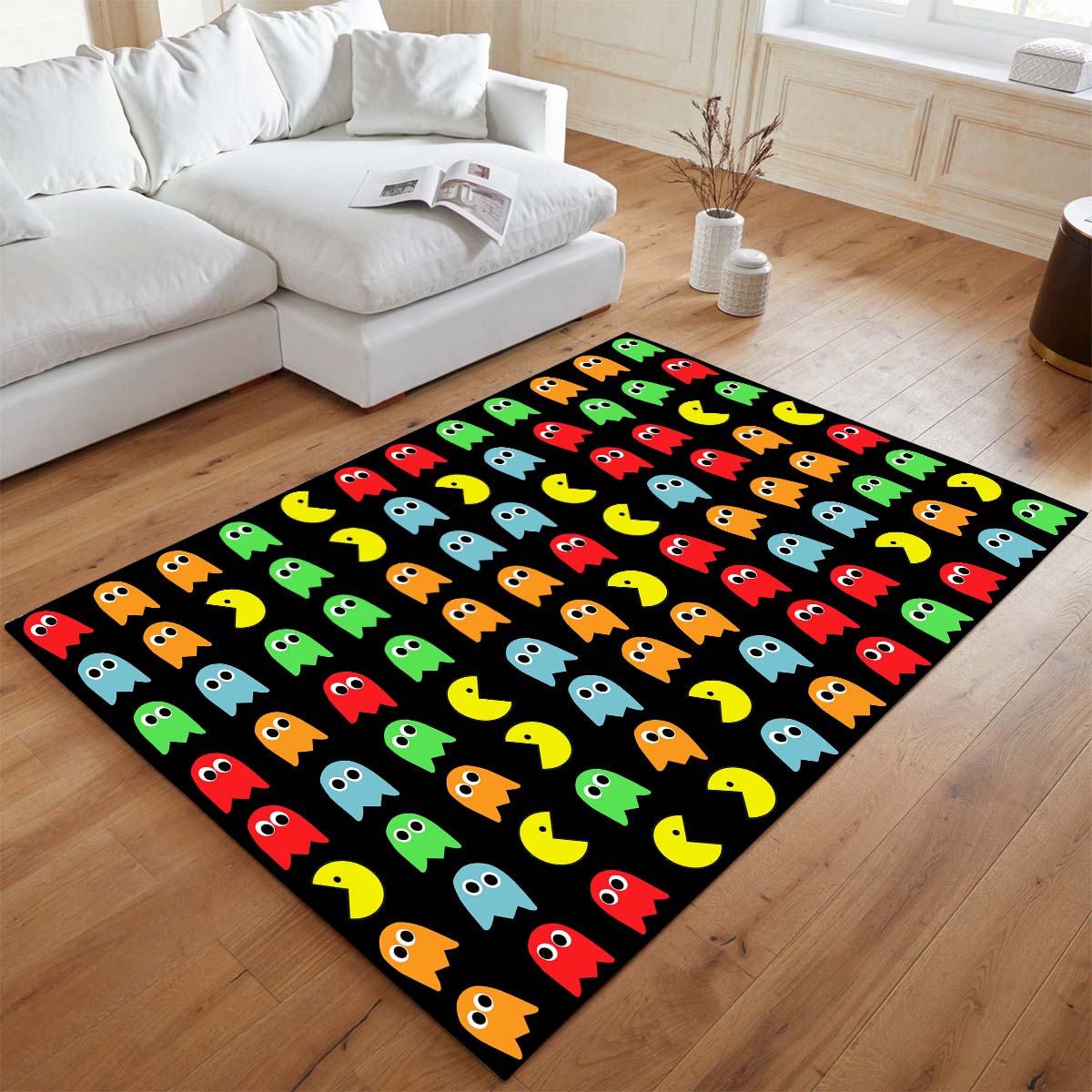 Pac-Man Muster Teppich - TOK – Bild 2