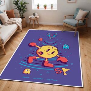 Pac-Man und Geister 3 Teppich - TOK