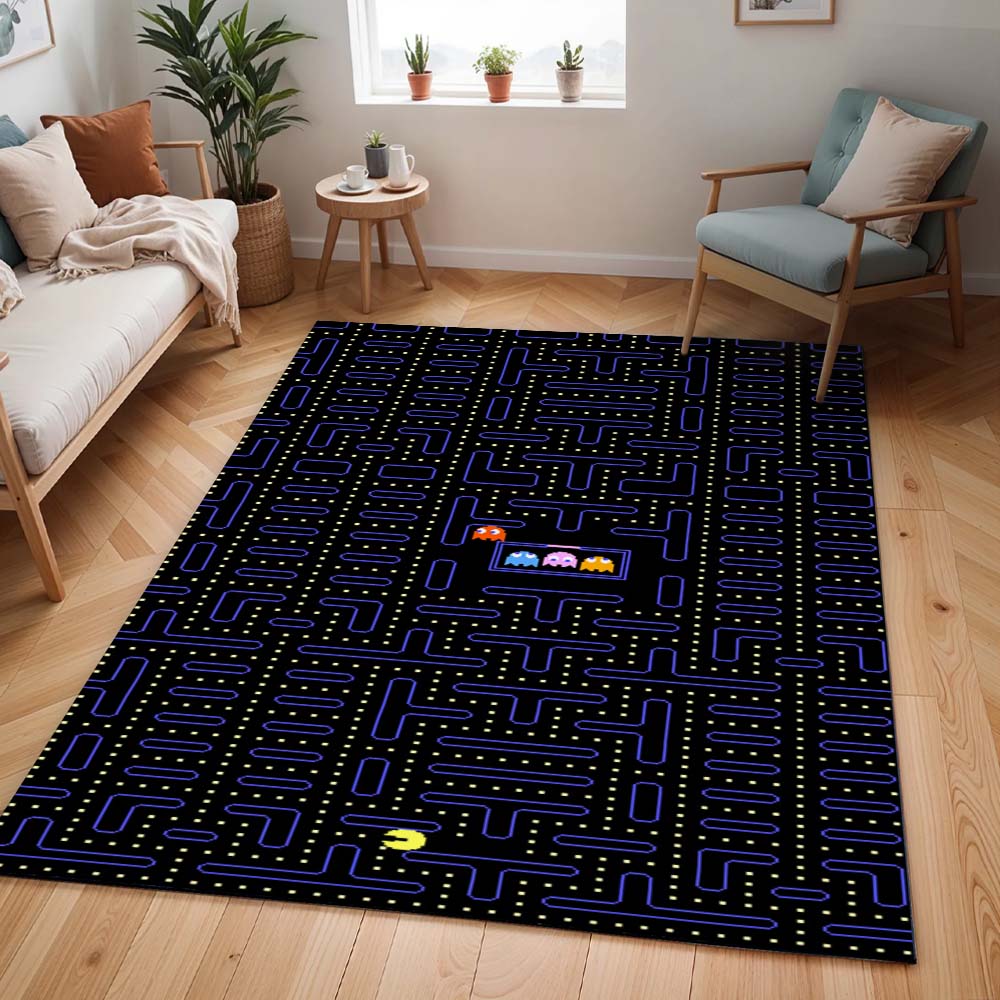 Pac-Man und Geister Dungeon Teppich - TOK