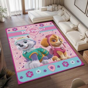 Alternative view of Paw Patrol – Everest und Skye Teppich - TOK