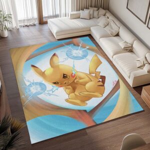 Alternative view of Pikachu 3 Teppich - TOK
